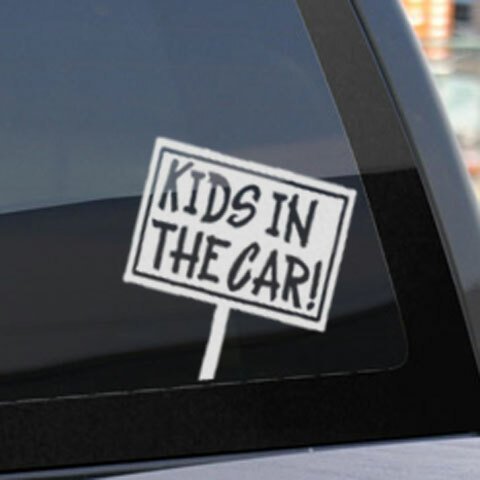 KIDS IN CAR:サインボードデザイン