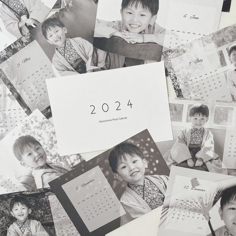 〖 4月始まり 〗Photo calendar  2024