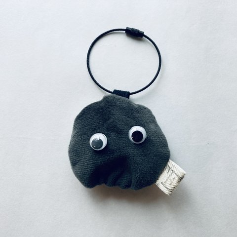 【Key Ring】 グレーキョロモ