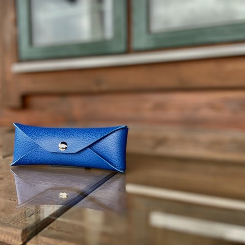 ✉L.A.N's  GP  leather case ✉【牛革　ブルー系】