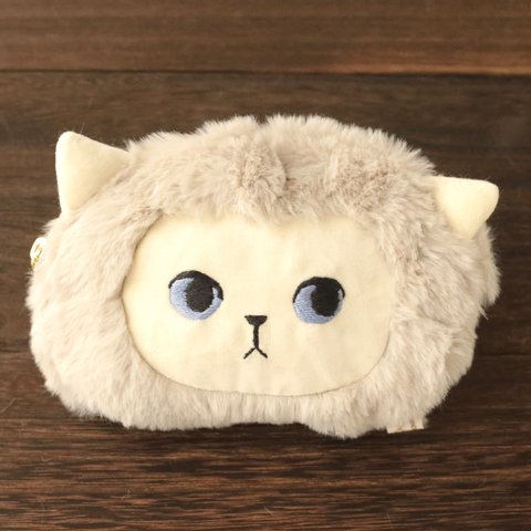 猫のmyao ブルーアイ ポーチ ✳︎受注販売