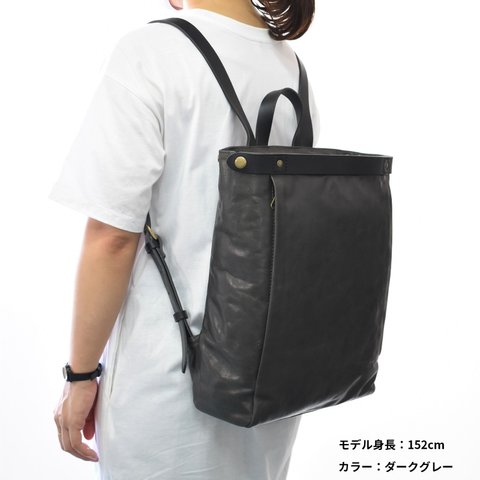 MahL+81　LeatherBackpack　本革　バックパック　7M1-1130