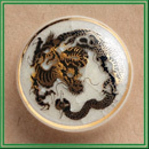 薩摩ボタン(20mm)単品 SBM-073(20mm)単品＜白龍＞/SBBM1-073