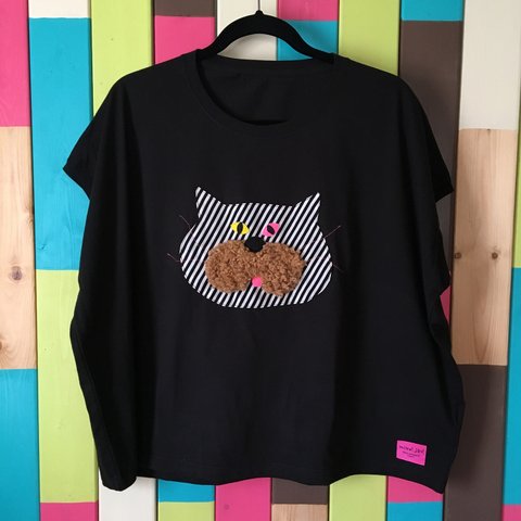 shima nyan_WIDE T-shirt