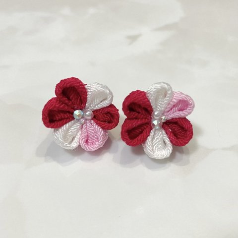 つまみ細工‎✿ピアス