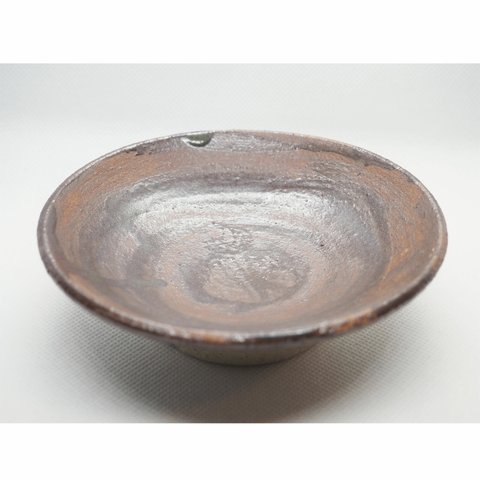 redblown mini bowl　表情豊かな赤茶の小皿