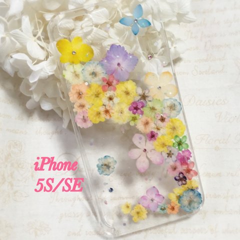 お花いっぱいiPhone5s/SEケース④