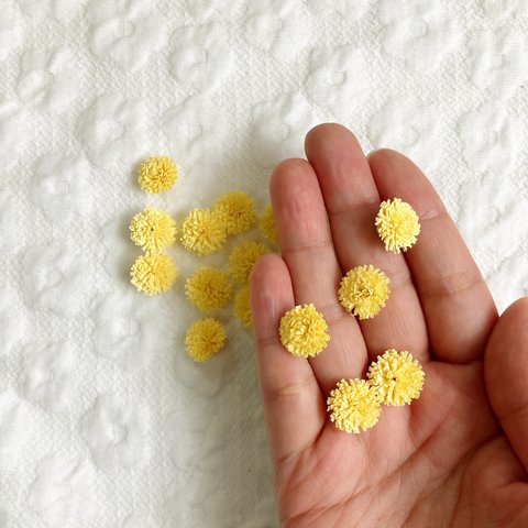 【再販】ペーパークイリング　ミモザのお花のパーツセット