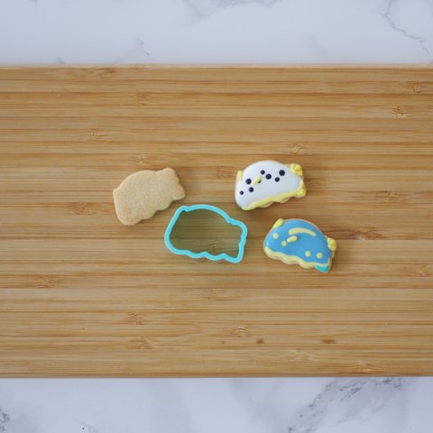水族館シリーズ　Tibiウミウシ（3.5㎝）のクッキー型　～海のゆかいな仲間たち〜　