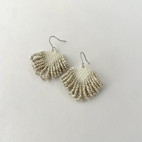  Charlotte Beads  fringe ピアス/イヤリング