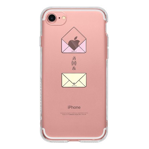 Candyカラーのお手紙 15 14 13 12 SE 8 7 iPhone ケース