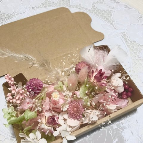 小鳥の囁き＊ハーバリウム　花材ドライフラワー  花材セット