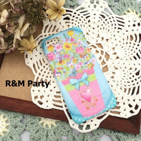 カラフルポップ花柄 スマホケースiPhoneSE/iPhone12mini/iPhoneXR/iPhone12ProMax/iPhone11/iPhone11Pro