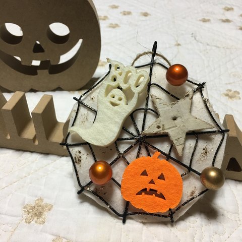 ハロウィンのオーナメント