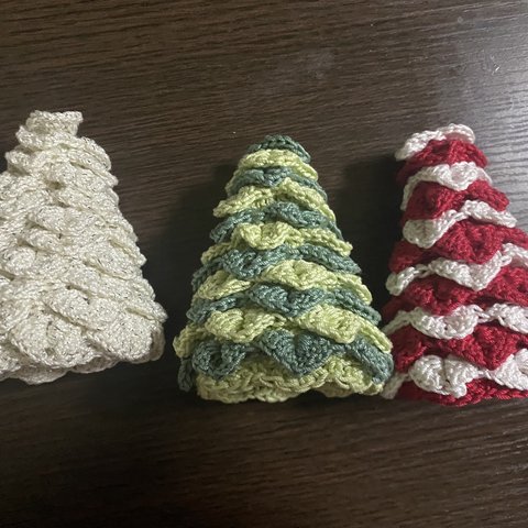 (値下げ中)かぎ編みのオーダーメイドクリスマスツリー