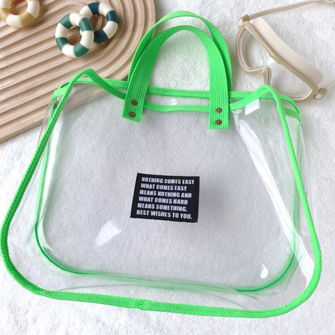 【SALE】プールバッグ〖green〗