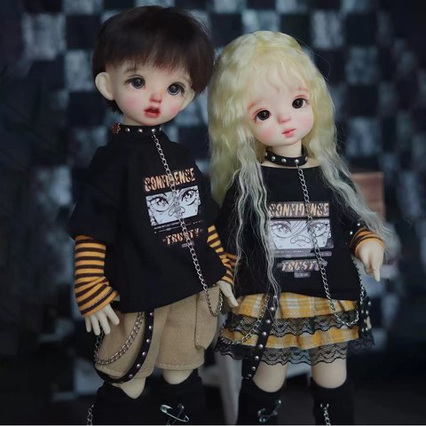 ドール服 4点セットパーカー1/6サイズドール衣装bjd1/6