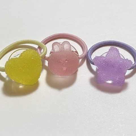 🍬飴みたいなミニヘアゴム🍬