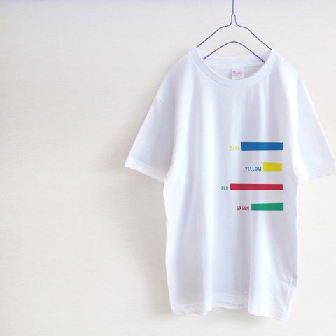 4 colors　メンズ・レディース　Tシャツ