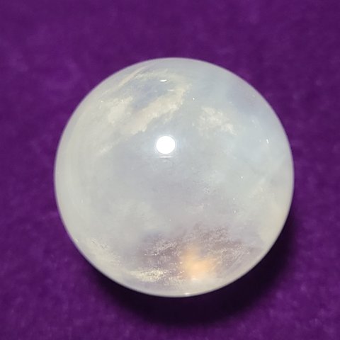 特別価格★虹入り エンジェルラダークォーツ18mm★丸玉(台座なし) スフィア