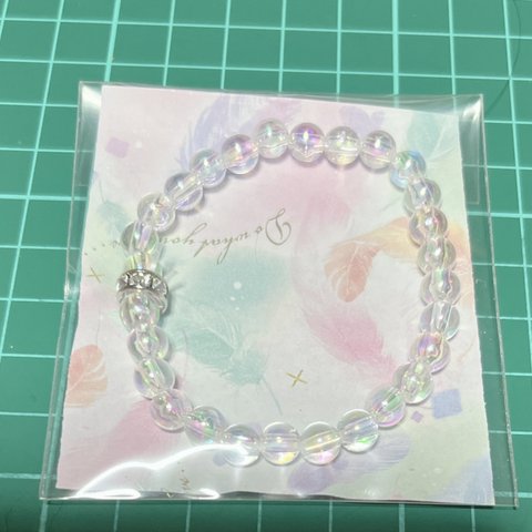 レインボーブレスレット🌈 14cm