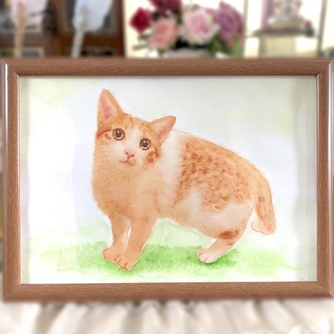 ペット・似顔絵・犬・猫・メモリアル