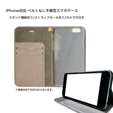 ベルトなし 手帳型 iPhone 対応機種一覧 