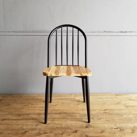 Steel Wood Dinning Chair