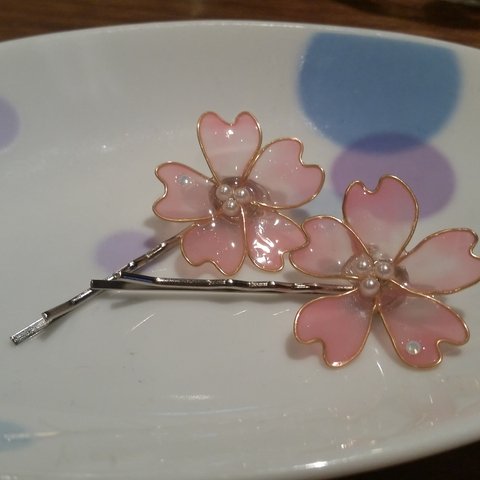 【春にお勧め！】桜のピン留め💕