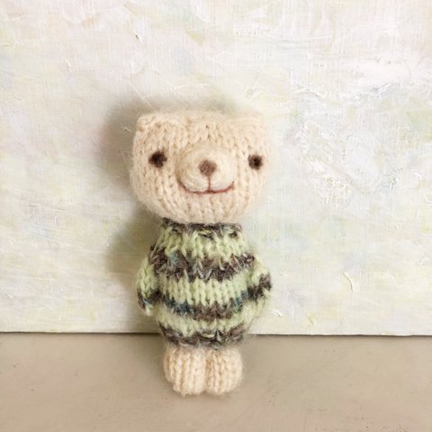 チョコミントのシロクマ　　teddy