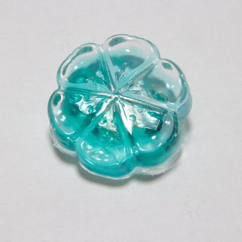 和菓子ブローチ③ エメラルド