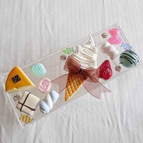 sale❤️ソフトクリーム🍦のクリアBOX・送料込