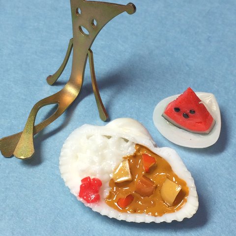 海辺の小さなレストラン★貝殻カレー