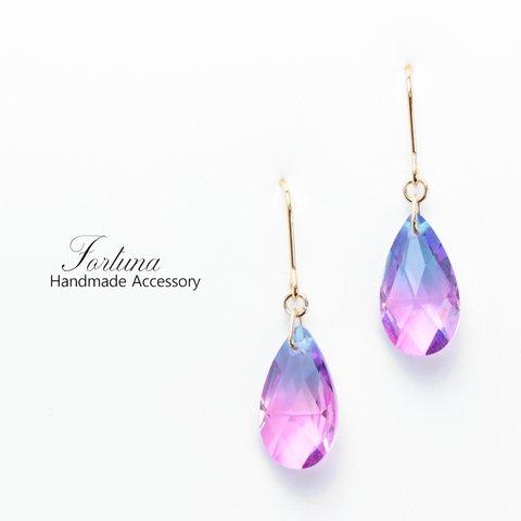 Gradation Color(443) ピアス/イヤリング/ノンホールピアス/樹脂ピアス