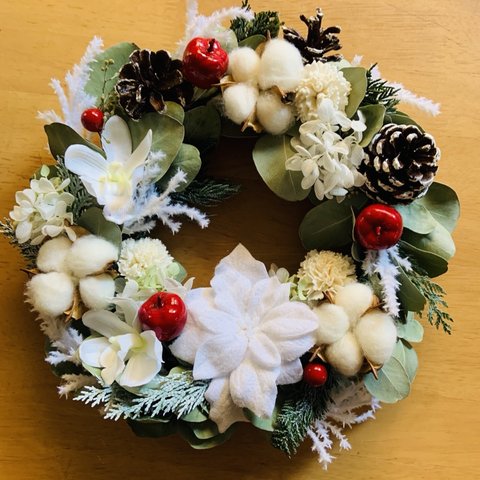 ポポラスのクリスマス🎄リース💐✨