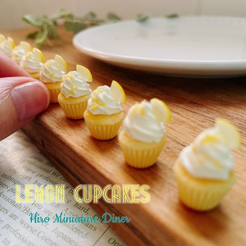 【受注製作】Lemon  Cupcakes