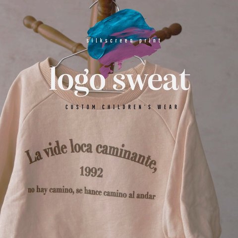 logo sweat " La vide loca caminante "