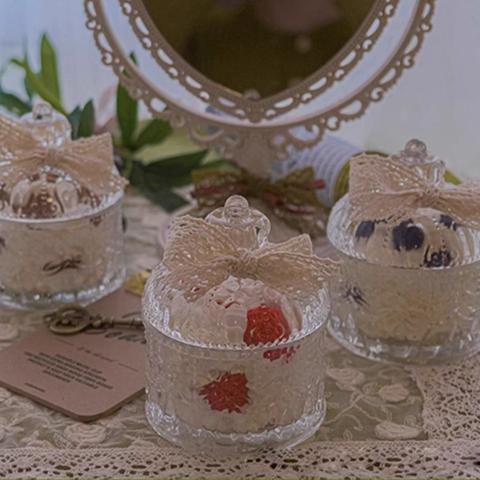 ケーキ蠟燭 アロマキャンドル 特別な香り 3種類 ストレス解消 少女 アロマ シミュレーション
