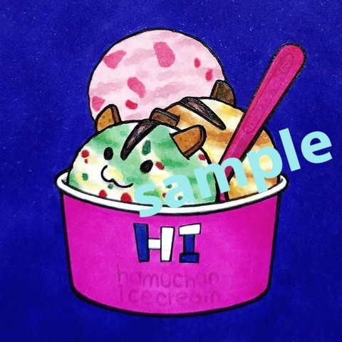 HAMUCHAN-ICECREAM🐹🍨