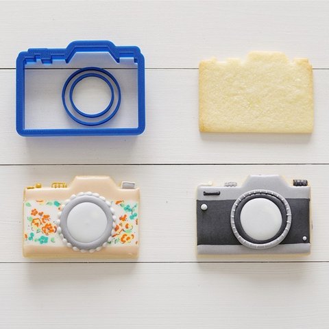 カメラ【横5㎝】クッキー型・クッキーカッター