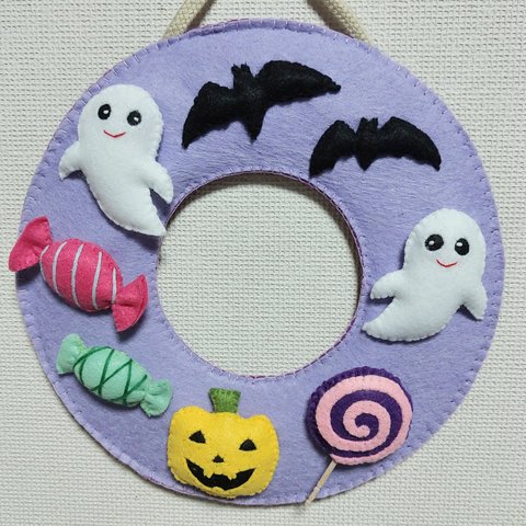 ハロウィン👻リース🎃