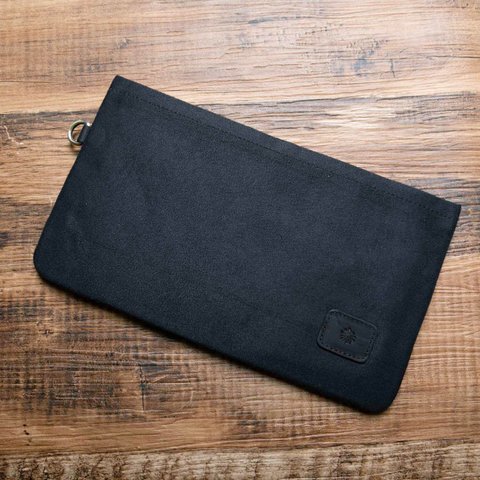 財布カバー 長財布 ウォレットスリーブ 保護カバーブラック Mサイズ HAK071-M-Black