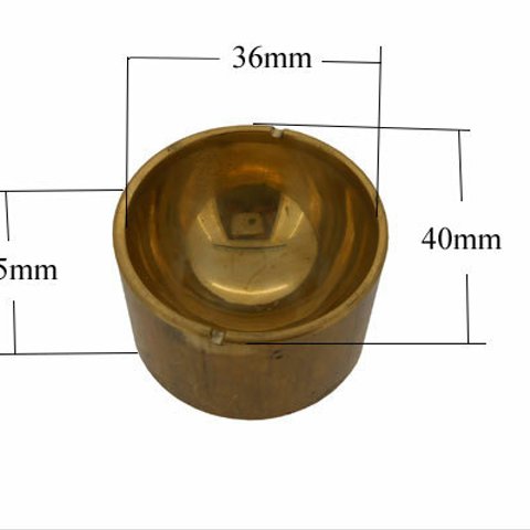 SHAREKI キラキラ クリスタルボール ラインストーン エポキシ樹脂粘土 仕上げ金型 36mm