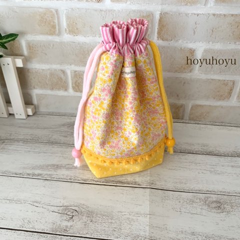 【値下げ】小さなお花がいっぱい♡コップ袋