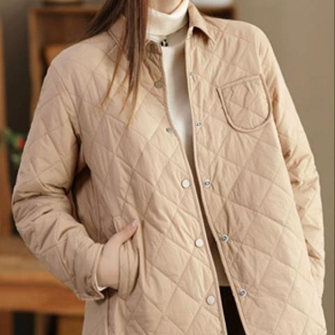 冬のファッション 暖かく 純色のシャツ 長袖 コート