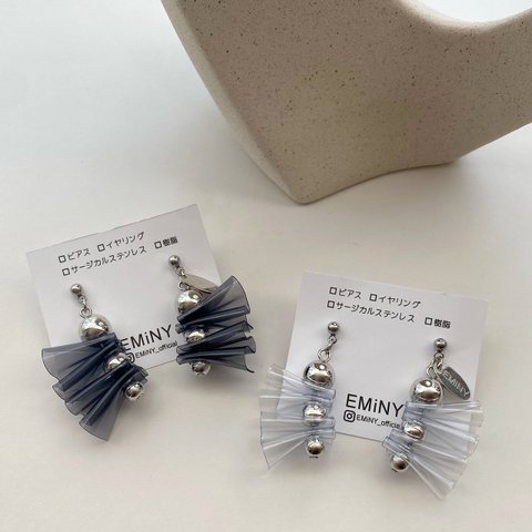 [ ピアス / イヤリング ] 個性派 ビニール