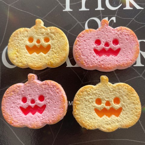 ハロウィンクッキー　フェイククッキー