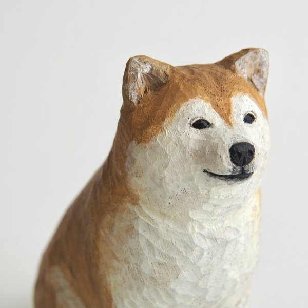 愛犬の木彫り彫刻オーダー wooden fur minne 国内最大級のハンドメイド・手作り通販サイト