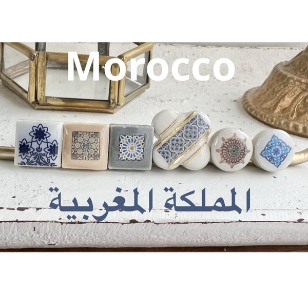 セットアップ モロッコ モロッカンタイル 美濃焼 ピアス サージカル 