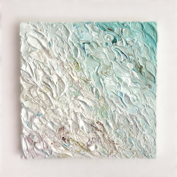 Ocean」 テクスチャーアート 抽象画 アクリル画 アート Ocean」 テクスチャーアート 抽象画 アクリル画 アート